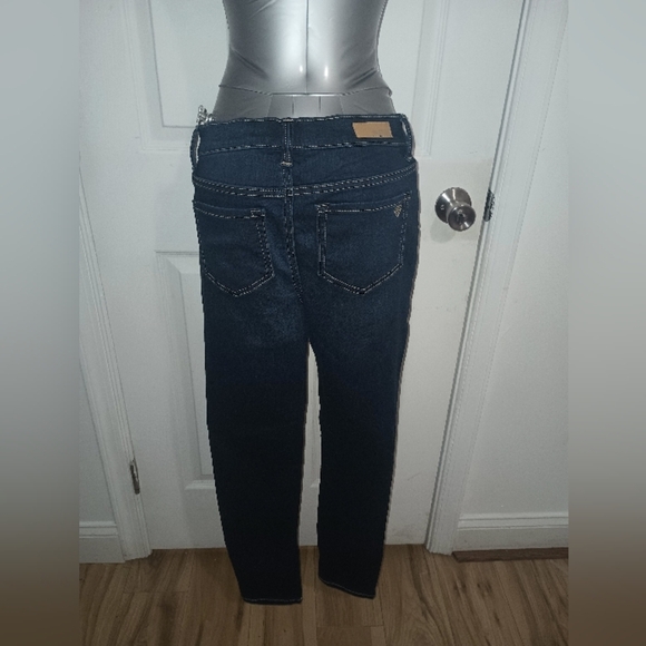 Justice Blue Straight Leg Jeans - Picture 3 of 5